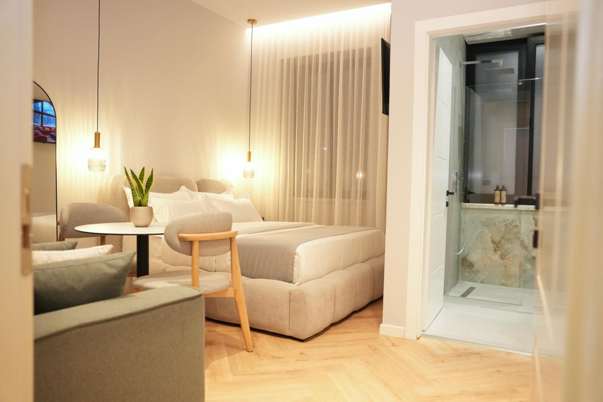 Nea Deluxe Apart-Hotel Тирана Экстерьер фото
